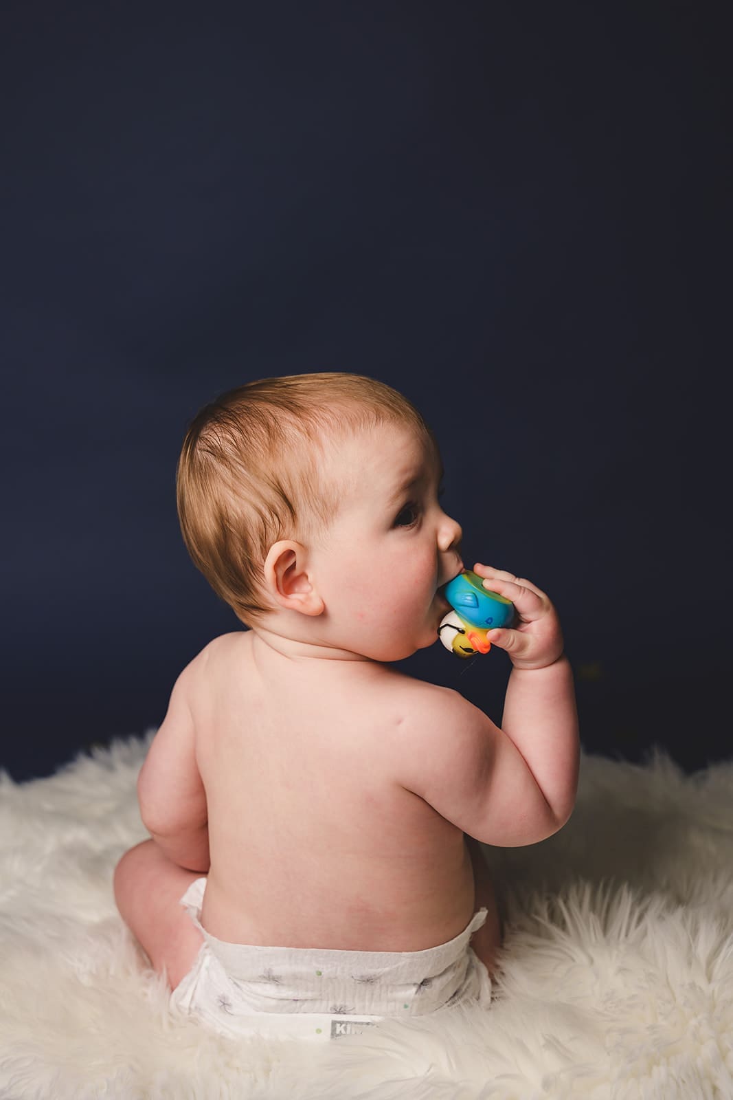 Bay Area baby milestone photography by mini anna photography