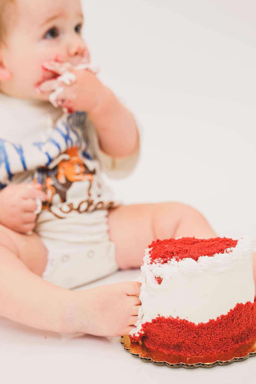 Bay Area baby milestone photography by mini anna photography